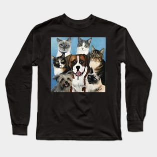 "Karen's Fur-Babies" Long Sleeve T-Shirt